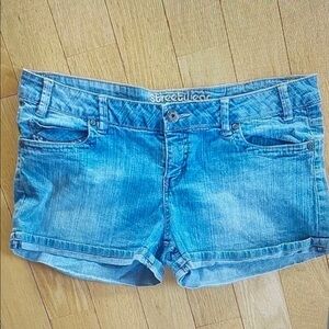 Women's Blue Athletic Shorts